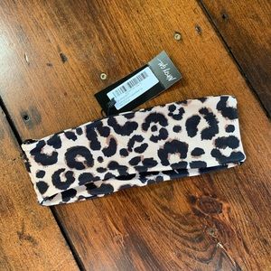 NEW Nasty Gal Leopard Print Bikini Top